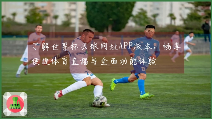 了解世界杯买球网址APP版本，畅享便捷体育直播与全面功能体验